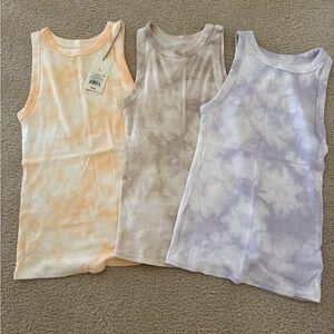 A new day Tie-Dye Tank Tops - Set of 3